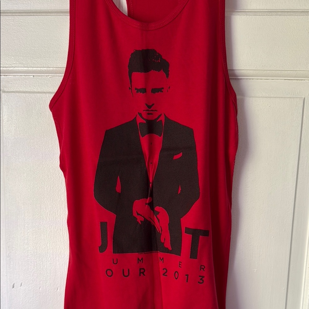 Justin Timberlake tank Legends 2013 Tour merch